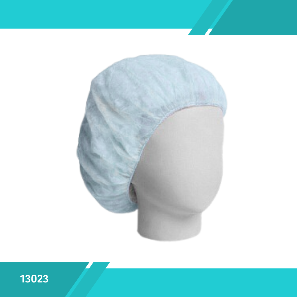 Gorro Desechable Color Blanco Tipo Hongo