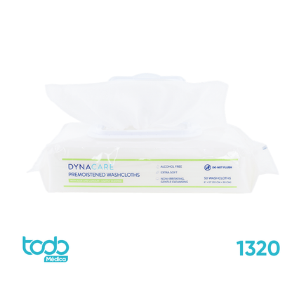 Toallas Húmedas con Aloe Vera  – Paquete con 50 unidades