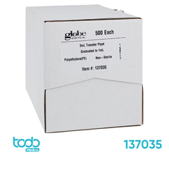 Pipeta Globe de Polietileno para Transferencia – 3.0 ml