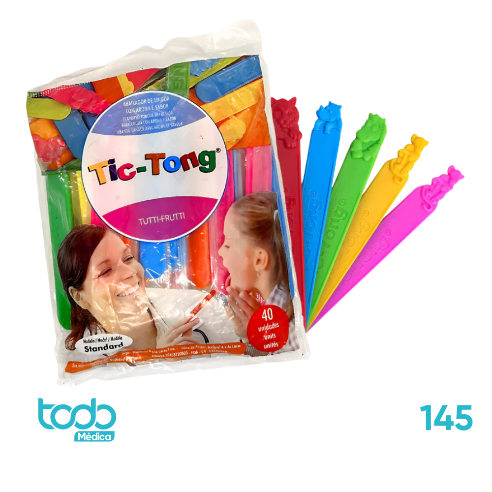 Bajalenguas con Sabor a Tutti Frutti
