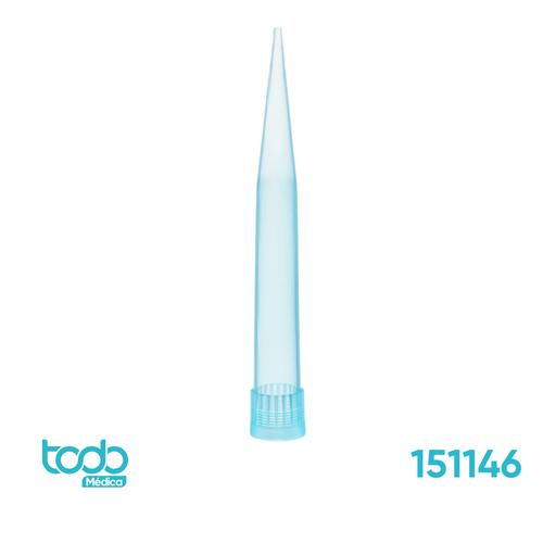 Punta de Pipeta Globe Universal Azul 1000µL