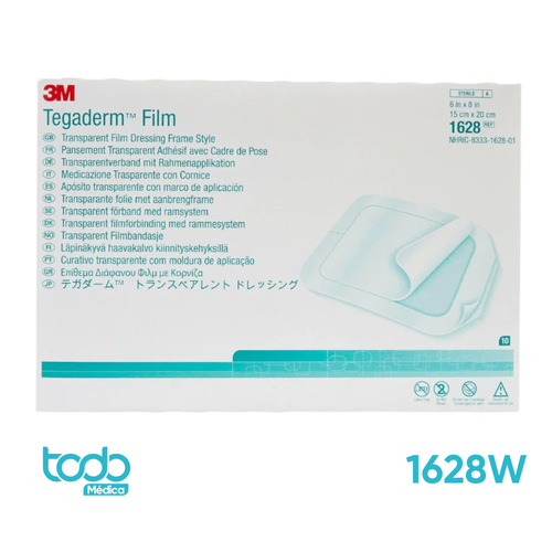 Apósito Transparente Tegaderm 15x20 cm – Caja con 10 Unidades
