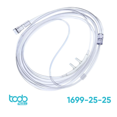 Cánula Nasal Salter Labs Adulto con Conector Universal y Tubo de 7MT CJ25