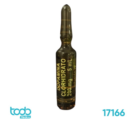 Dopamina Clorhidrato Sanderson 200mg/5ml