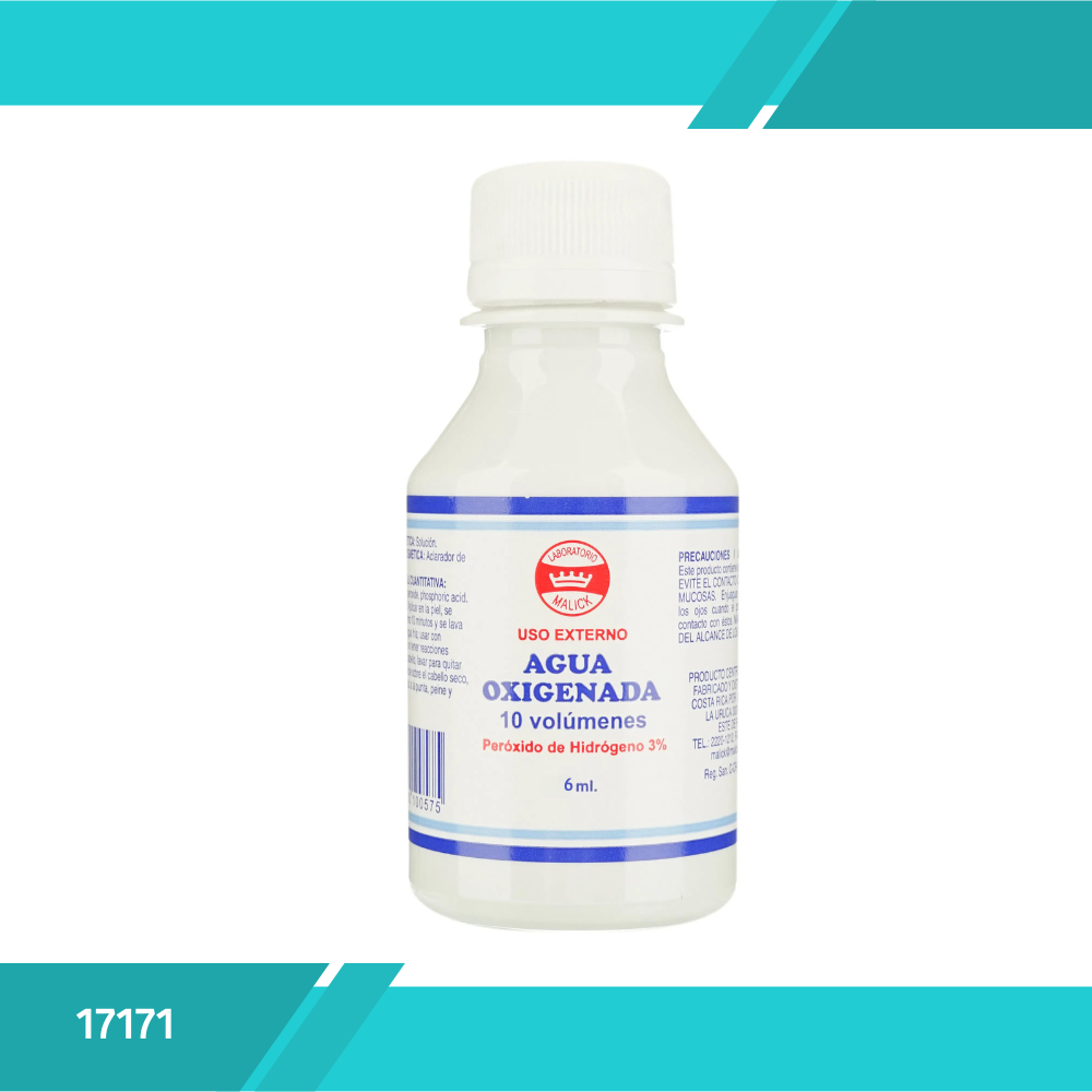 AGUA OXIGENADA 3% - 60ML