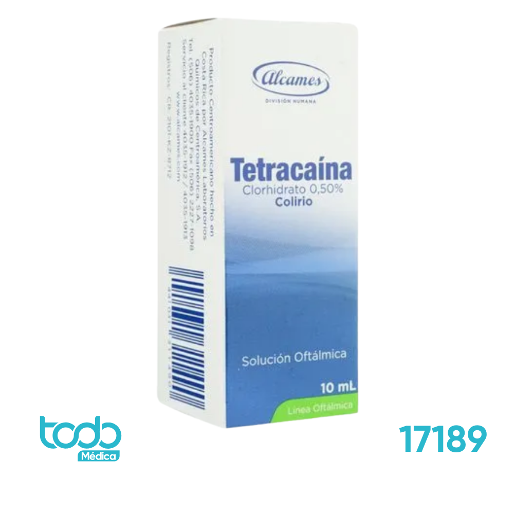 Tetracaína Alcames Colirio 0.5% 10ml