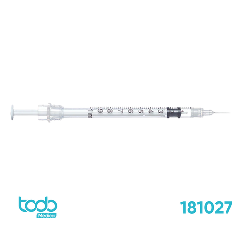 Jeringa Sol-M Tuberculina 27X1/2 – Caja con 100 Unidades