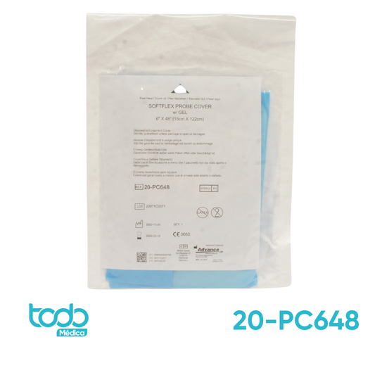 Cobertor Avance Soft Flex para Transductor con Gel y Bandas 6x48"