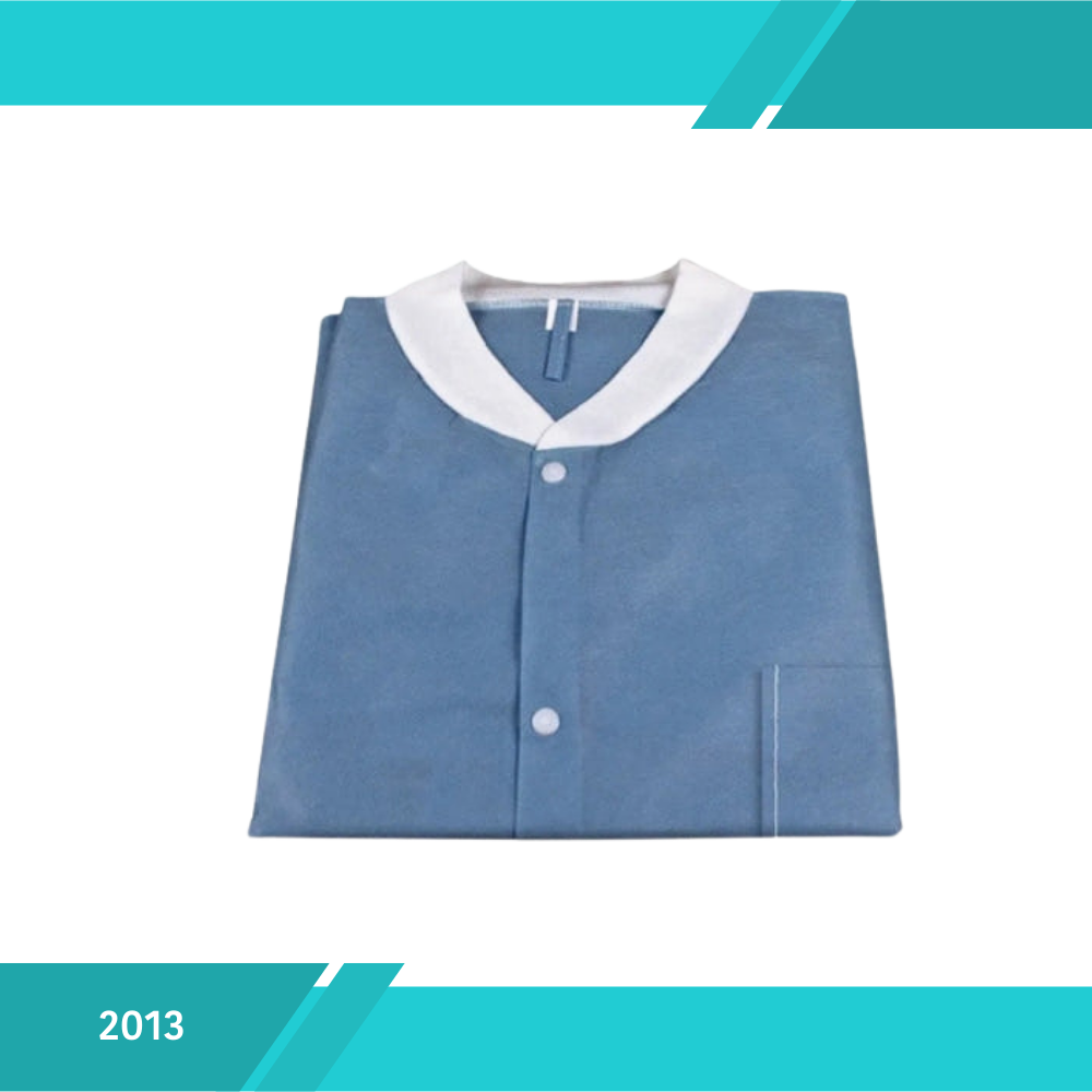 TRAJE PARA LABORATORIO DE POLIPROPILENO TALLA M