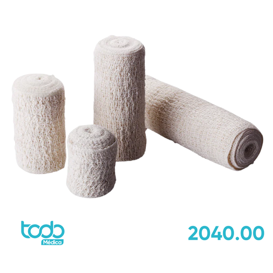 Gasa en Rollo LYS 100% Algodón 2" x 5 mts