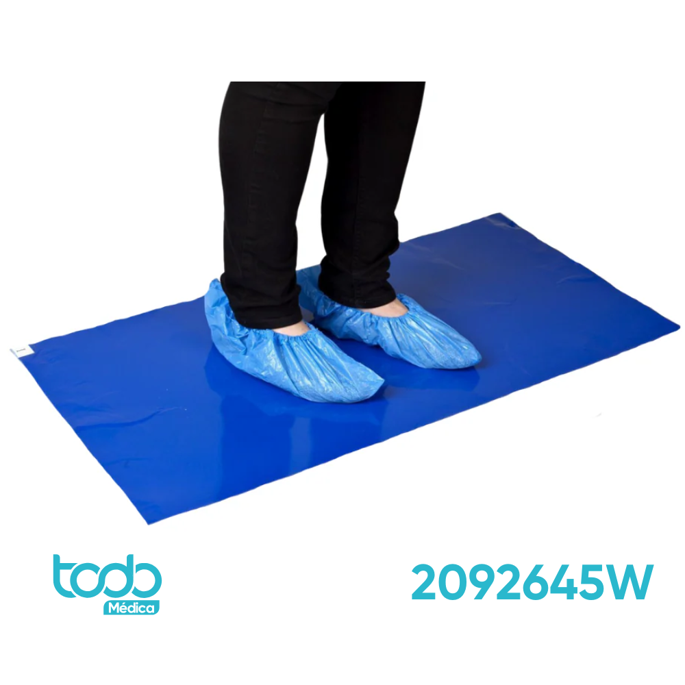 Tapete Antibacterial Azul – 66x114 cm