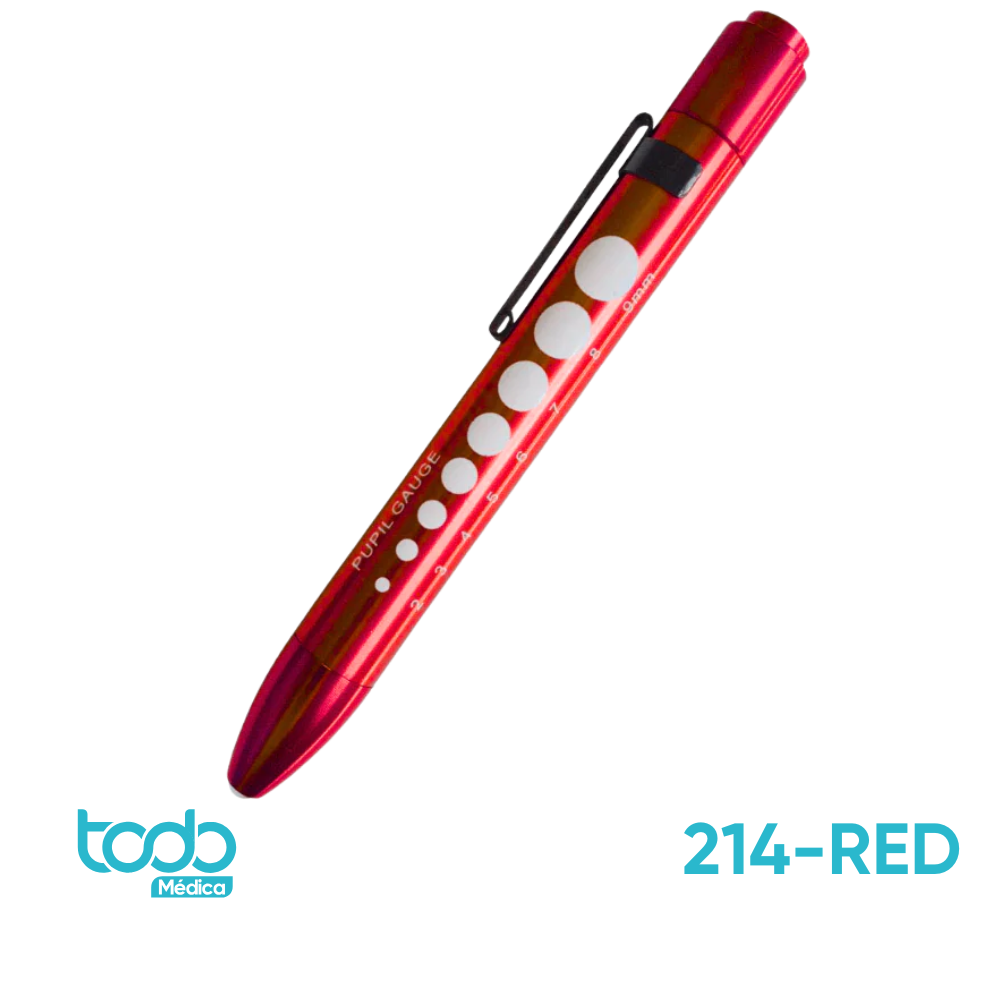 Foco Pupilar Rojo con Luz LED