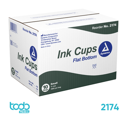 Tintero de Fondo Plano 11 mm – Tamaño Pequeño