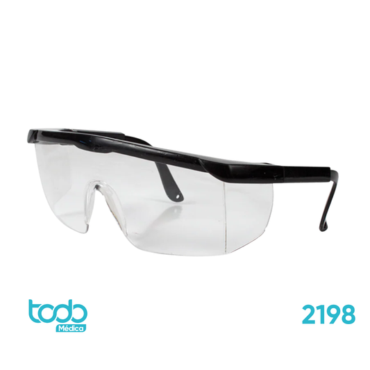 Anteojos de Seguridad de Policarbonato Antiempañante – Color Negro