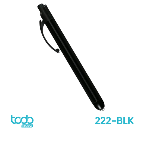 Foco Pupilar Negro con Luz LED