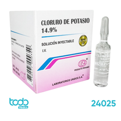 Cloruro de Potasio Sanderson 14.9% 10ML