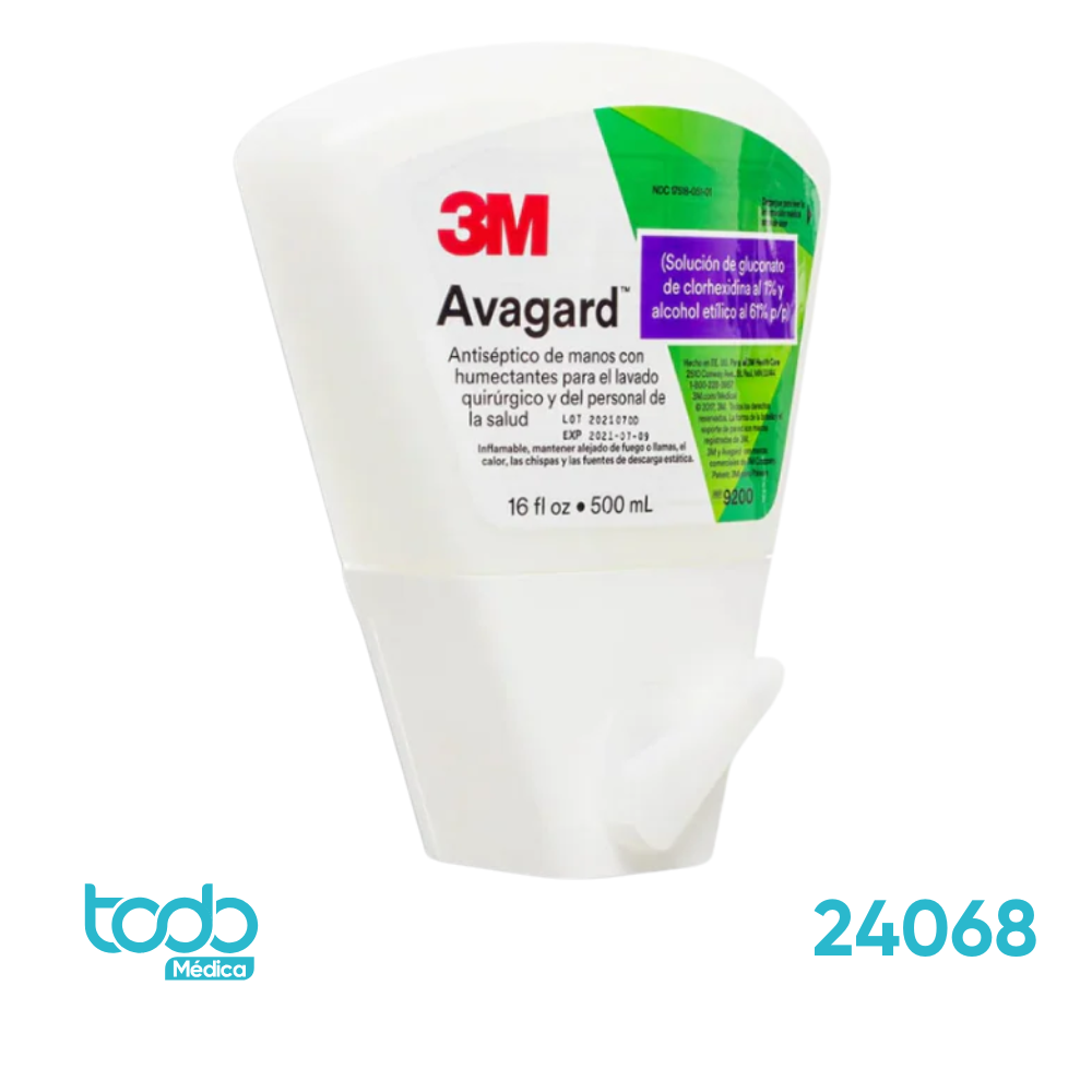 Jabón Quirúrgico Clorhexidina 3M Avagard 500 ml (9200)