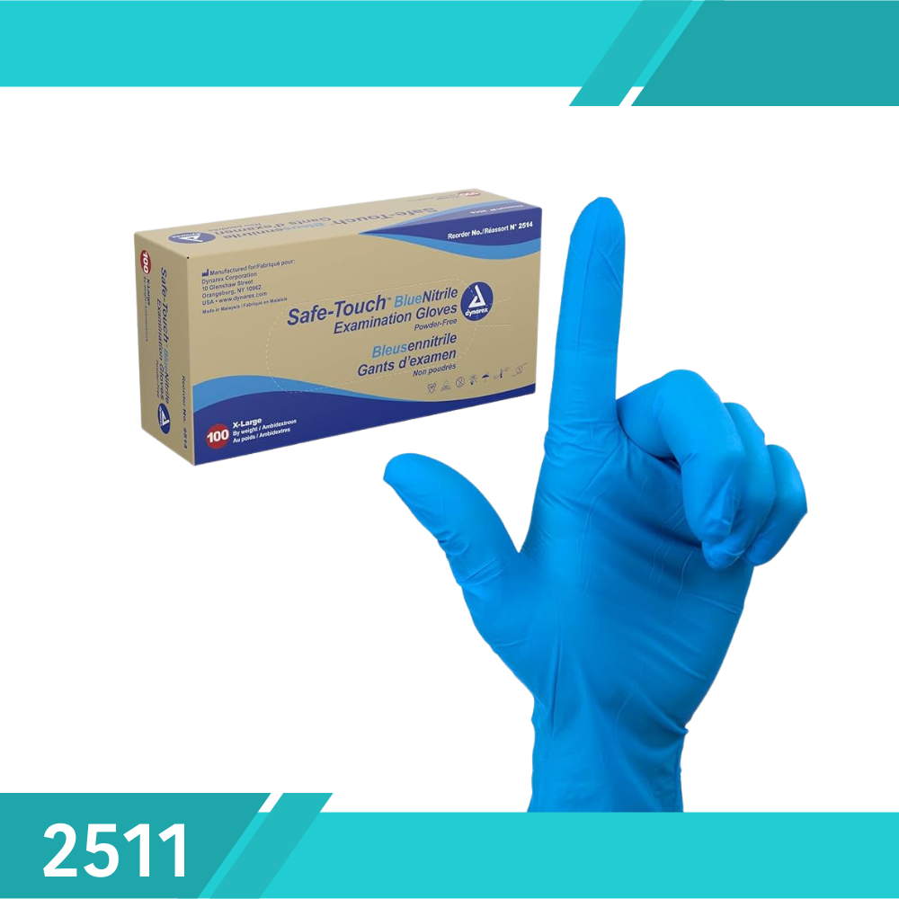 Guante de Nitrilo Safe-Touch Talla S