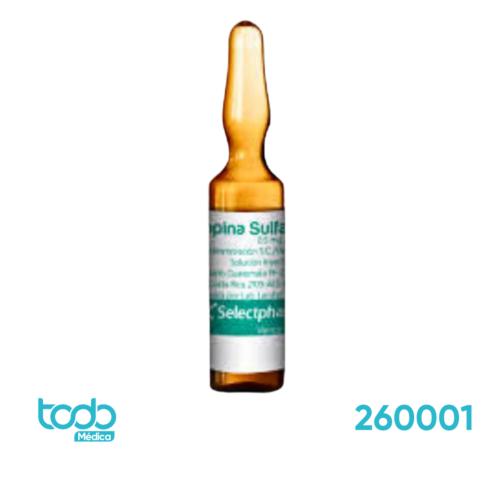 Atropina Sulfato Select Farma 0.5 mg / 1 ml