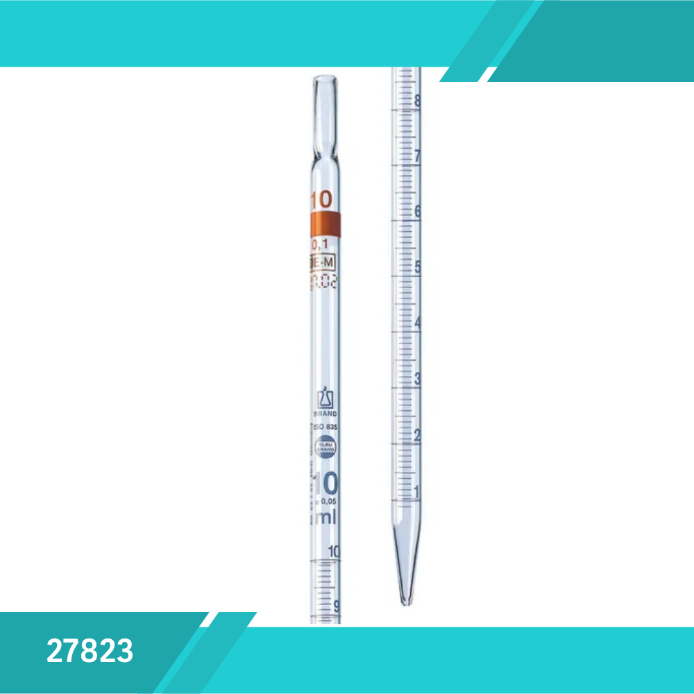 PIPETA BRAND GRADUADA DIVISION 0,01ML 10ML