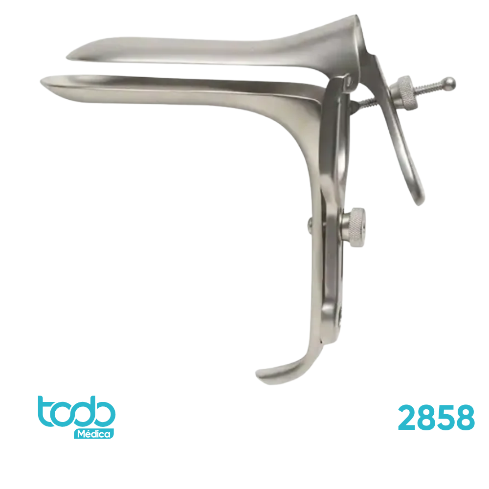 Espéculo Vaginal de Acero Inoxidable Graham Field – Talla M (4” x 1¼”)