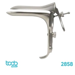 Espéculo Vaginal de Acero Inoxidable Graham Field – Talla M (4” x 1¼”)