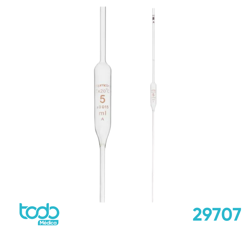 Pipeta Brand Aforada Blanco 5 ml – Caja x6