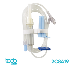 Set para Bomba de Infusión Baxter Adulto 1/Válvula CJ48 – Caja x48