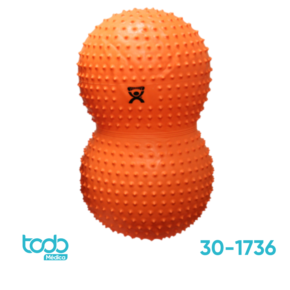 Bola Terapéutica Cando Estilo Maní Naranja Texturizada – 50x100 cm