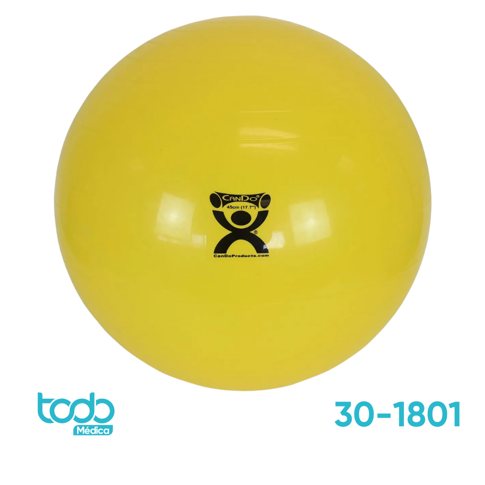 Bola Inflable Terapéutica Cando Amarilla – 45 cm CJ1