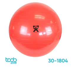 Bola Inflable Terapéutica Cando Roja – 75 cm CJ1