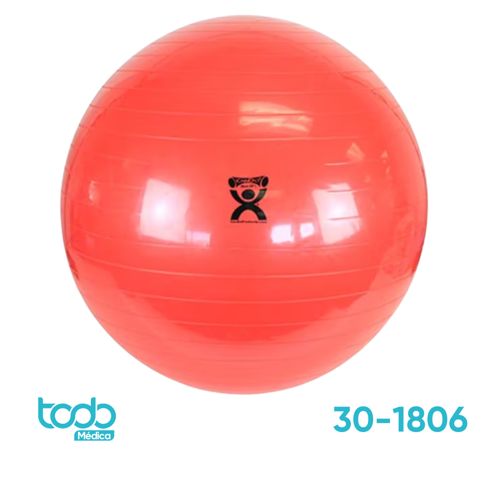 Bola Inflable Terapéutica Cando Roja – 95 cm