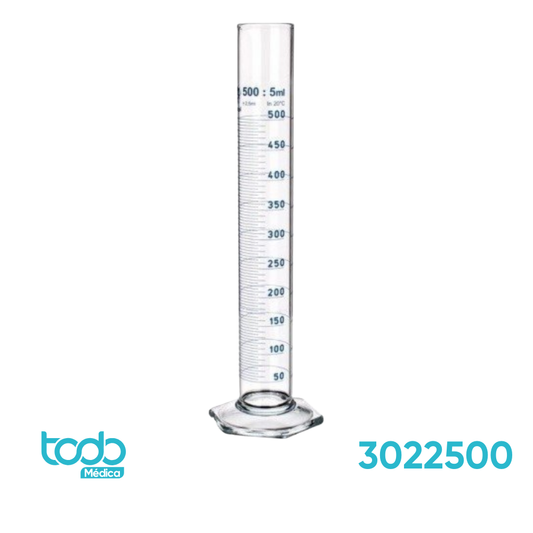 Probeta Pyrex de Vidrio 500ML