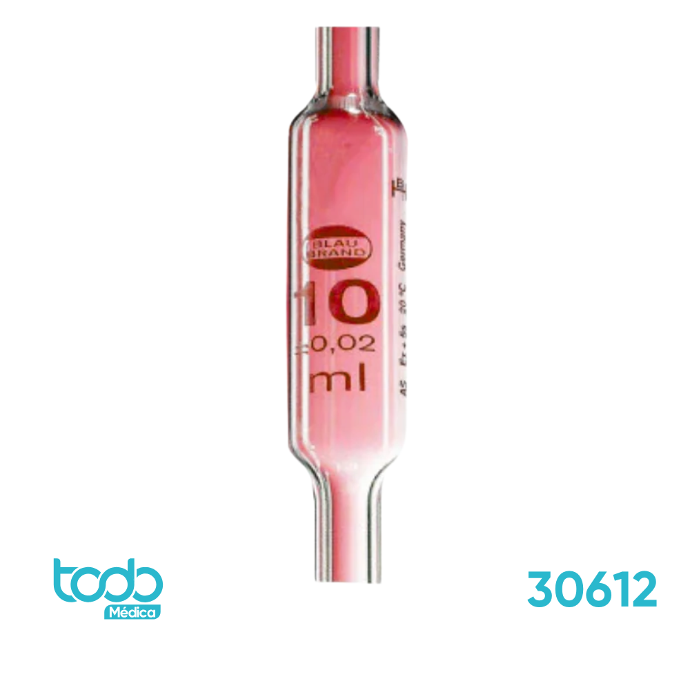 Pipeta Brand Aforada Roja 10ML