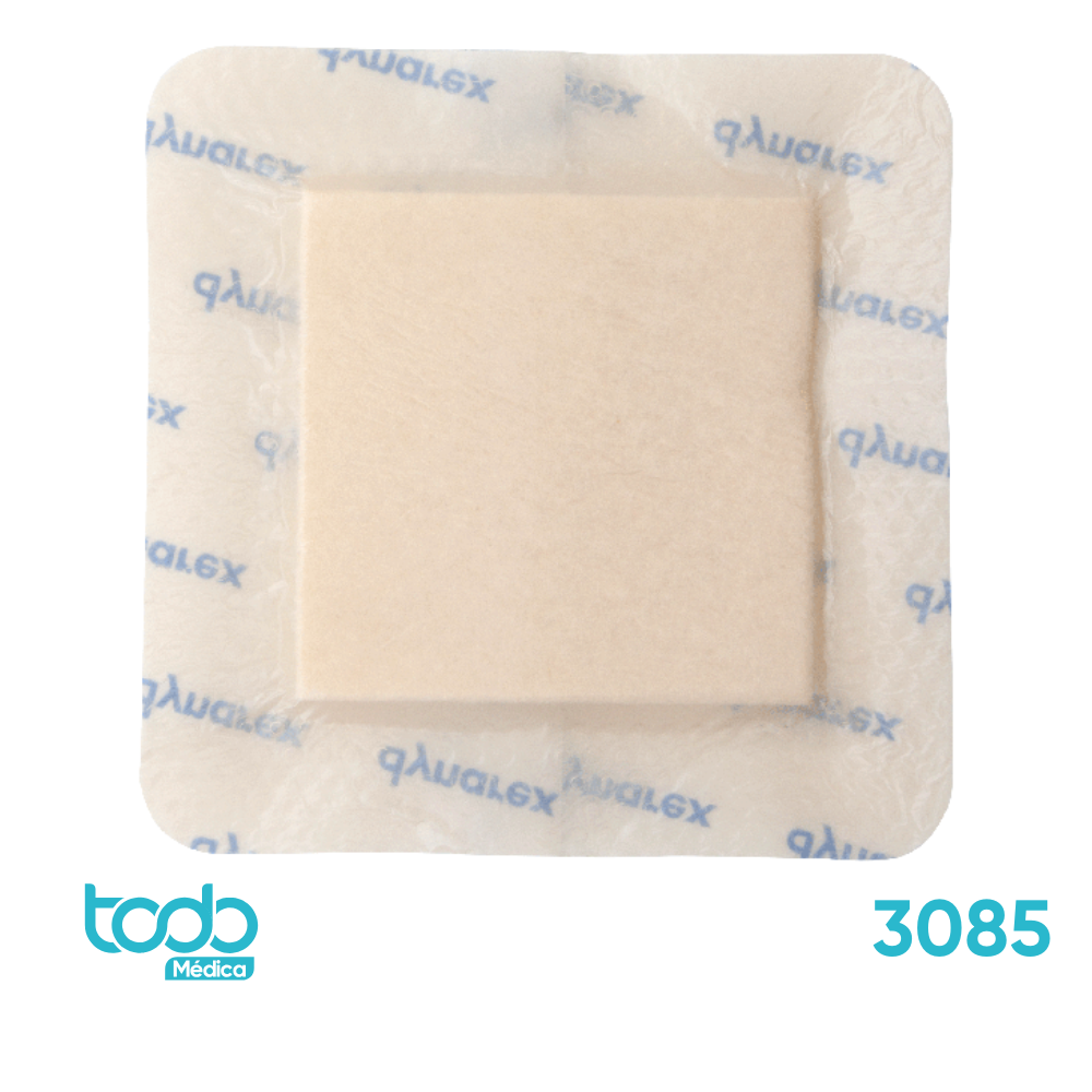 Apósito de Plata Bordado de Foam 6" x 6"