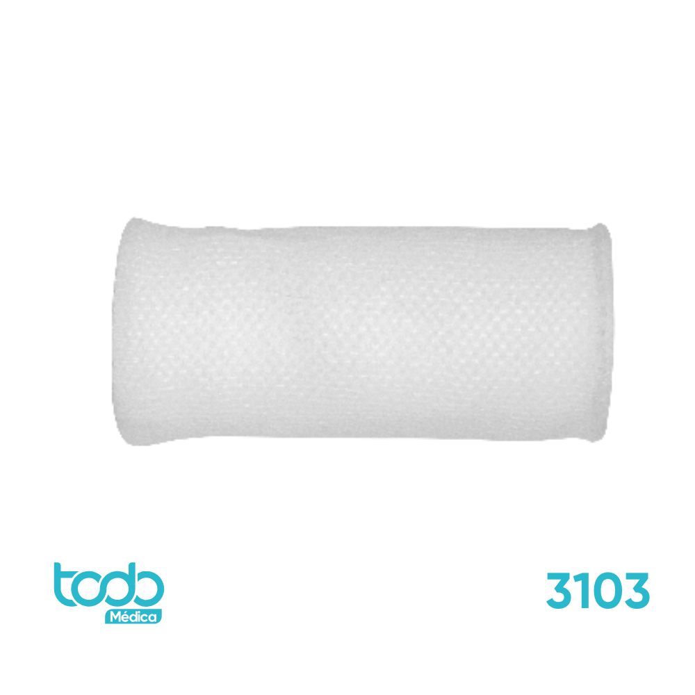 Venda de Gasa Elástica Conformable 3" x 3,75 m – No Estéril – Paquete x 12