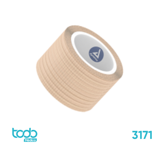 Venda Cohesiva 1" Color Piel