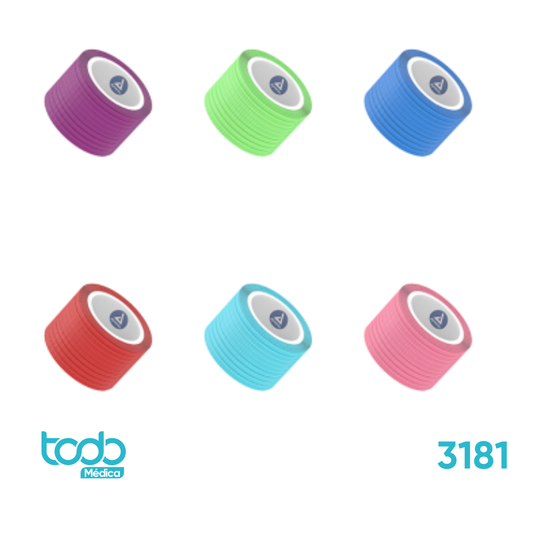 Venda Cohesiva 1" Multicolores