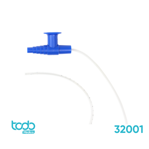 Sonda de Aspiración Resp-O2™ 8 Fr con Válvula de Control