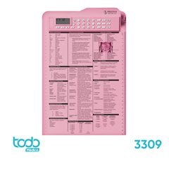 Tabla de Asistencia Prestige para Enfermera con Clip y Calculadora