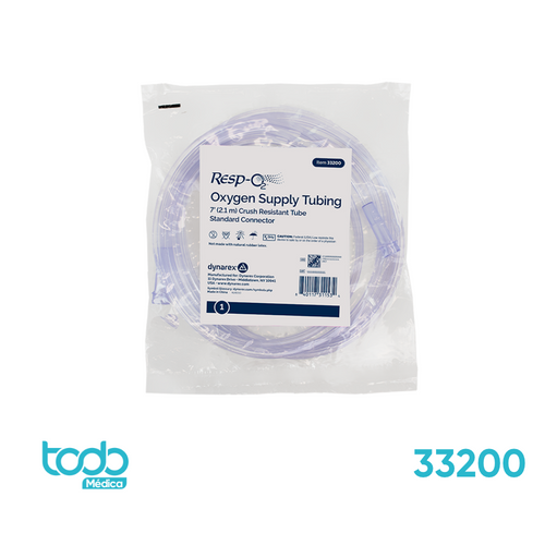 Extensión para Oxígeno 2,1 m con Conector Estándar