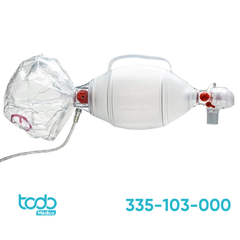 Resucitador Ambu Spur II Descartable con Bolsa Máscara #0 Neonato