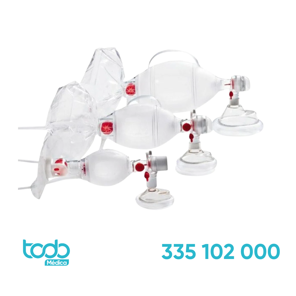Resucitador Descartable con Bolsa y Mascarilla #00 SPUR II