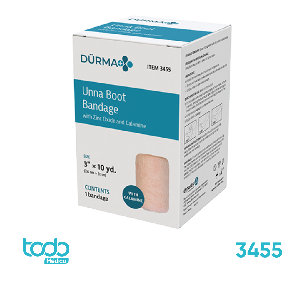 Bota de Unna con Calamina 3"