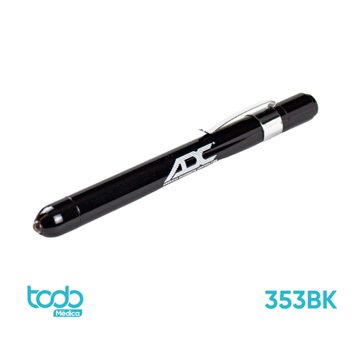 Foco Pupilar ADC Negro con Luz LED