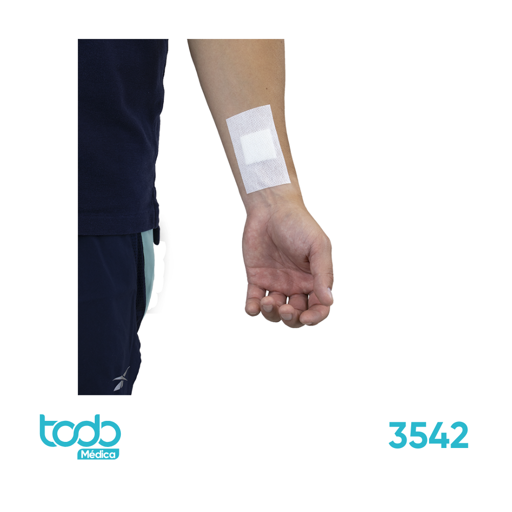 Cinta Adhesiva de Retención para Apósitos 2" x 11 yd – Sin Látex