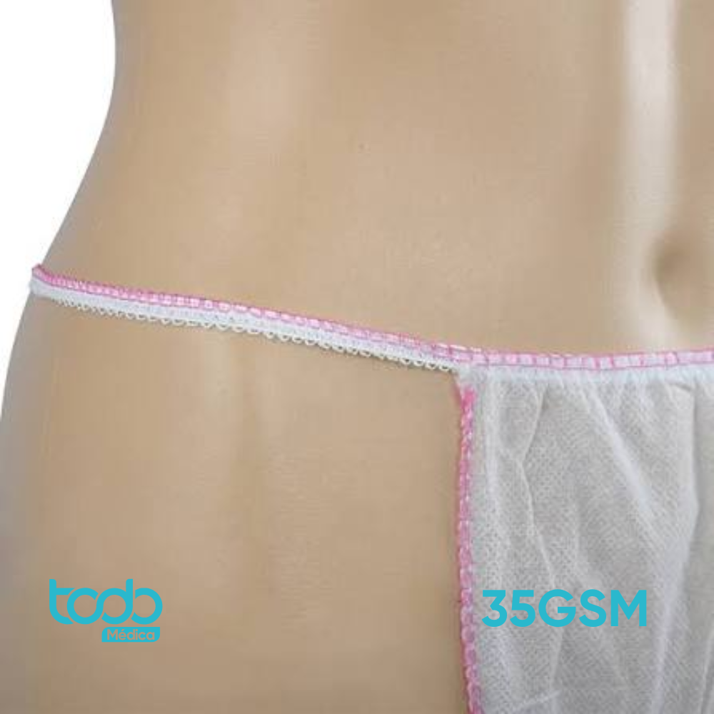 Tanga Descartable Unitalla – Paquete con 100 Unidades