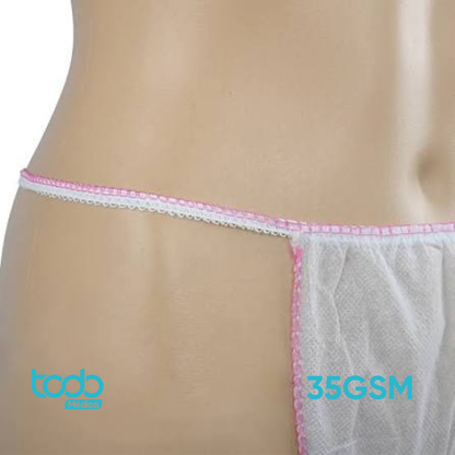 Tanga Descartable Unitalla – Paquete con 100 Unidades