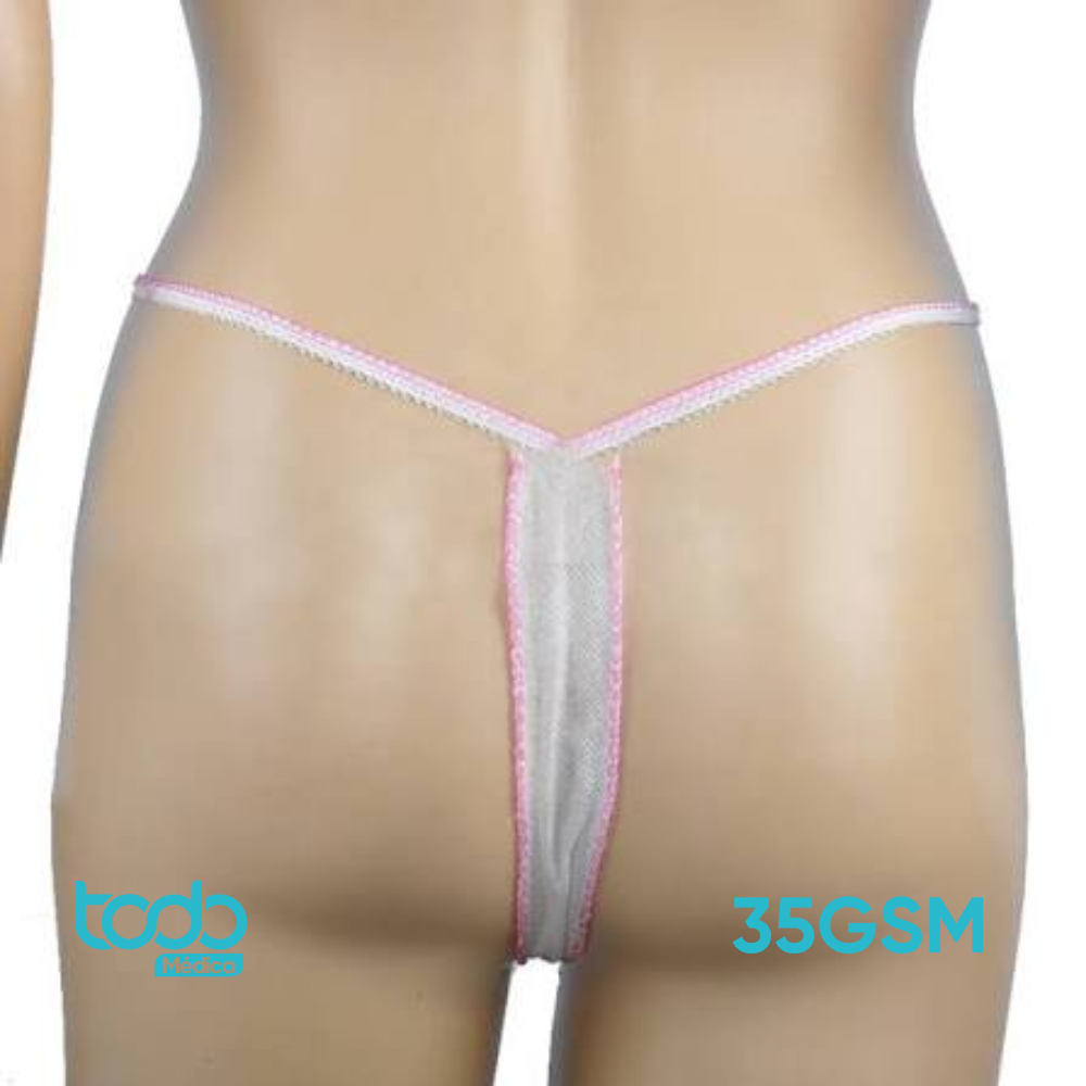 Tanga Descartable Unitalla – Paquete con 100 Unidades