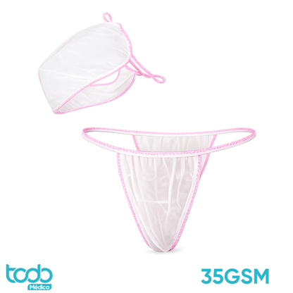 Tanga Descartable Unitalla – Paquete con 100 Unidades